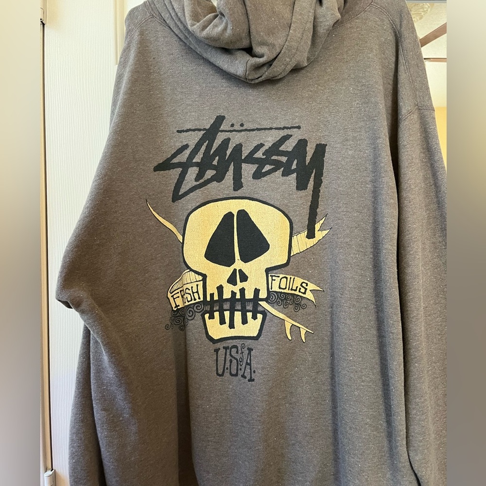 Vintage Stussy hoodie in good condition